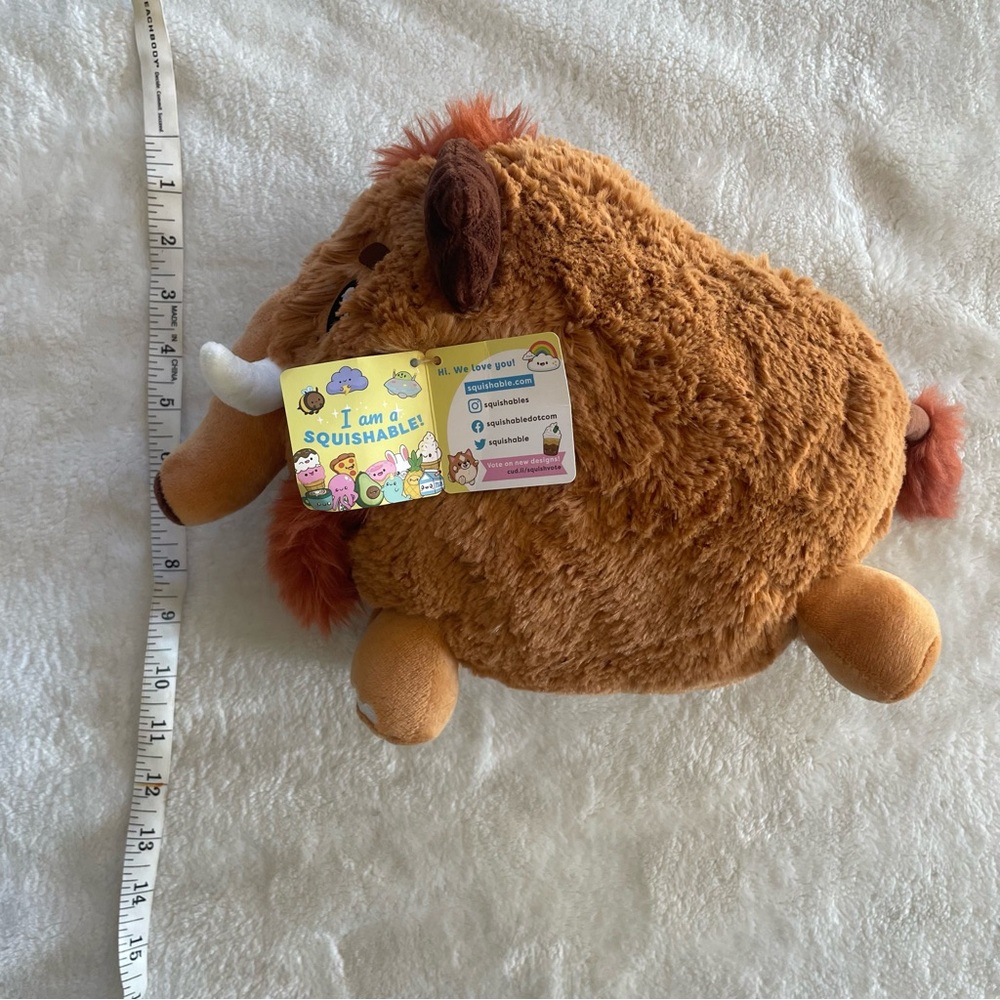 Squishable Mini Woolly Mammoth Plush NWT - Picture 7 of 7